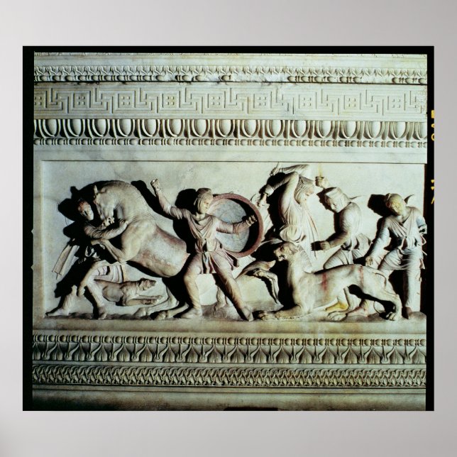 Alexander Sarcophagus Poster (Vorne)