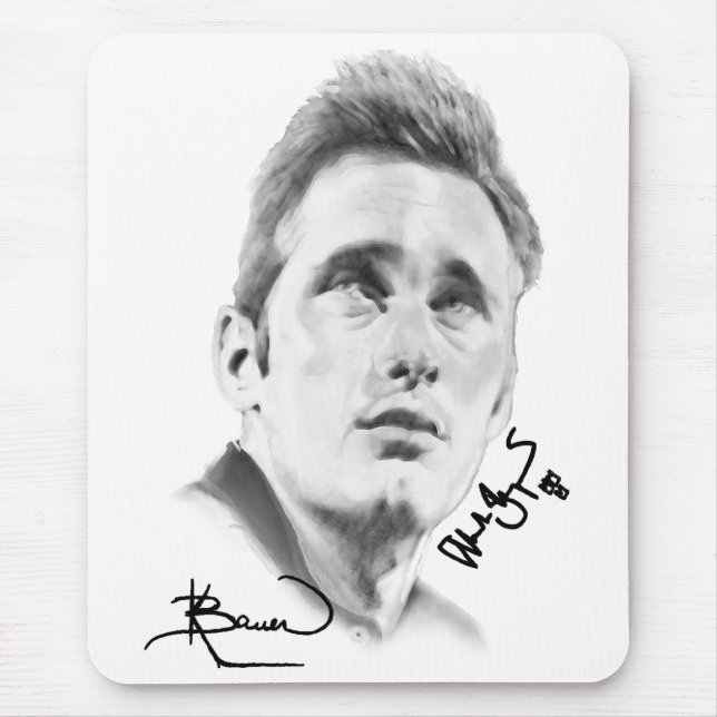 "Alexander Skarsgard" durch Kristin Bauer Mousepad (Vorne)