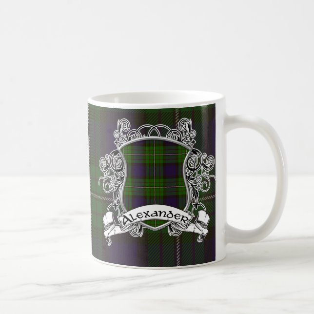 Alexander Tartan Shield Tasse (Rechts)