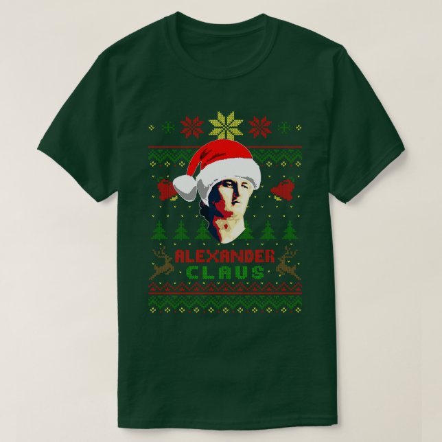 Alexander The Great Alexander Claus T-Shirt (Design vorne)