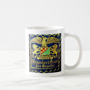 "Alexander- u. Oviatt"/"Oviatts" Speicher-Wappen Tasse