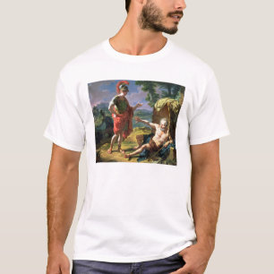 Alexander und Diogenes, 1818 (Öl auf Leinwand) T-Shirt