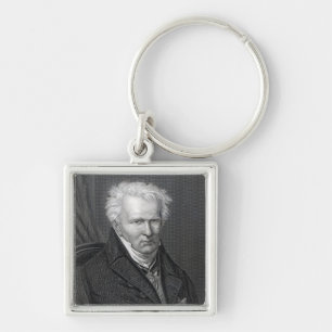 Alexander von Humboldt, graviert von C. Cook Schlüsselanhänger