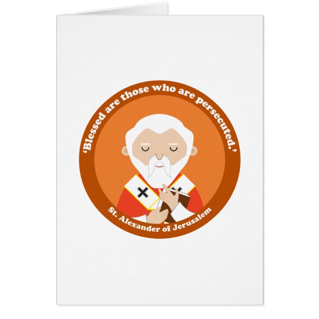 Alexander von Jerusalem (Vorne)