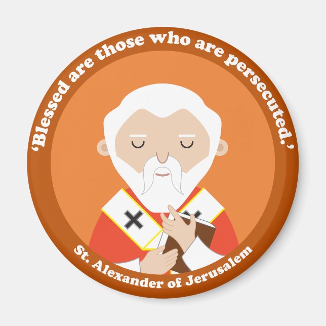 Alexander von Jerusalem Magnet (Vorne)