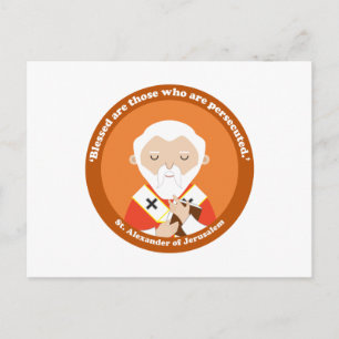 Alexander von Jerusalem Postkarte