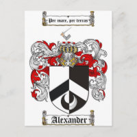 Alexander-Wappen / Alexander-Familienwappen