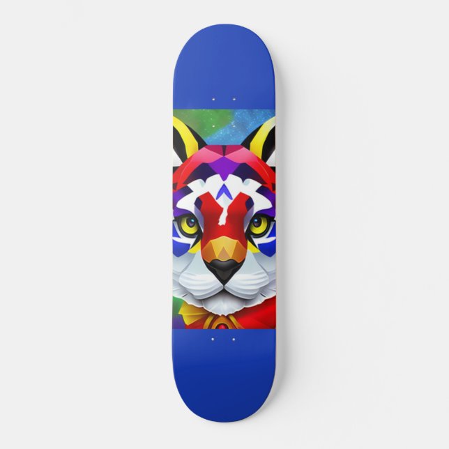 Alexander's Cat Blue Skateboard (Vorderseite)