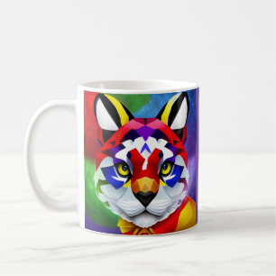 Alexander's Cat lila rechte Hand Tasse
