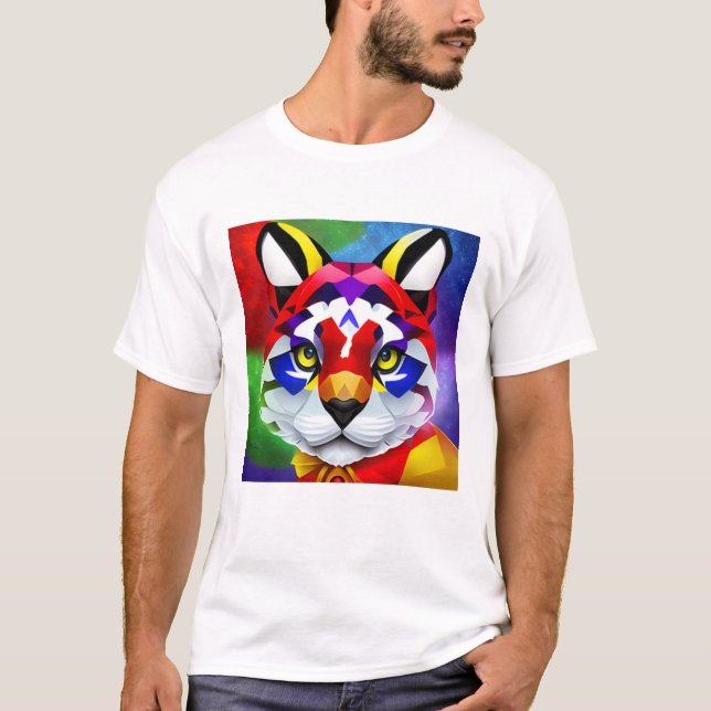Alexander's Cat men White T - Shirt (Vorderseite)