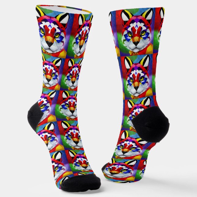 Alexander's Cat Premium Socken (Gewinkelt)