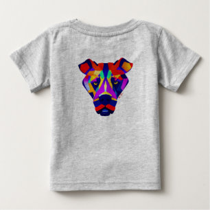 Alexander's Dog Baby Grau T-Shirt Rücken