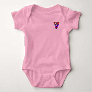 Alexanders Hund Baby-Rosa Bodysuit-Tasche Baby Strampler