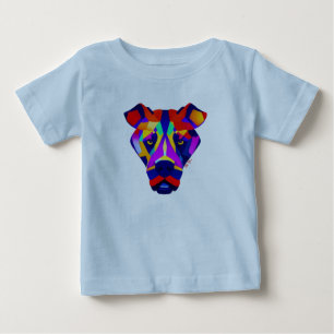 Alexanders Hund babyblaue T-Shirts