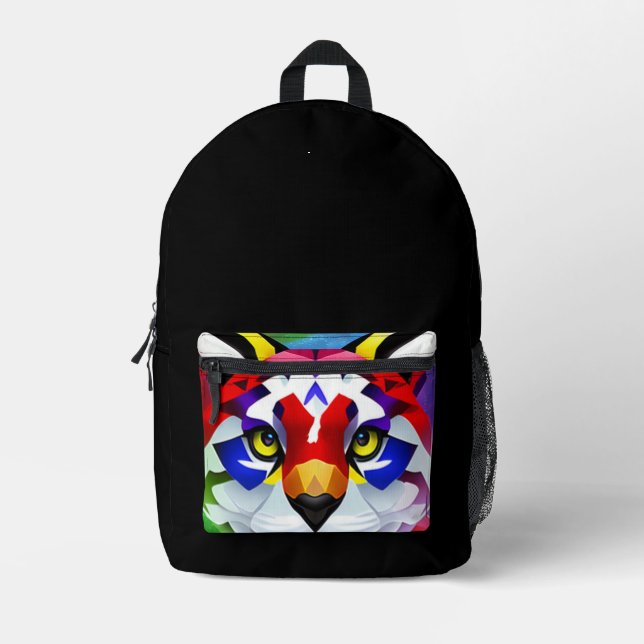 Alexander's Katzenschwarzer Rucksack (Vorderseite)