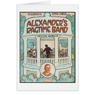 Alexander's Ragtime Band Vintag Songbook Cover