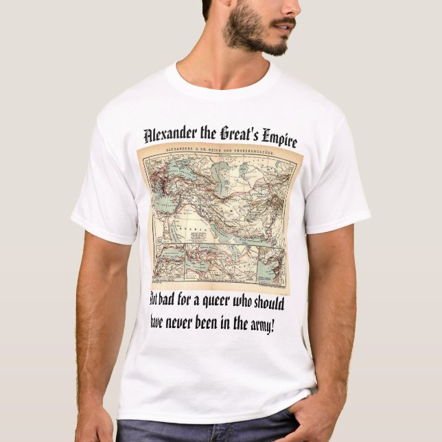 ALEXANDERS REICH, Alexander der Großes Empir… T-Shirt (Vorderseite)