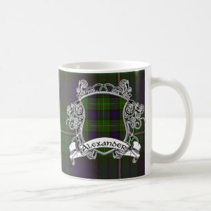 Alexandertartan-Schild Tasse