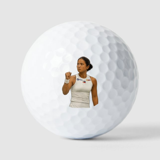 Alexandra Eala - Guadalajara Champion 2025 Golfball (Vorderseite)