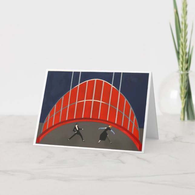 Alexandra Exter Dankeskarte (Vorderseite)