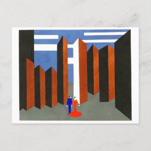 Alexandra Exter Feiertagspostkarte