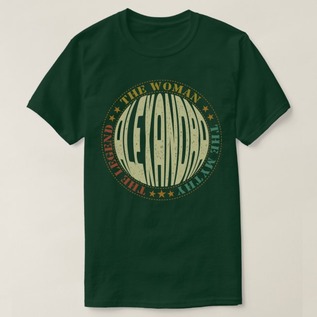 Alexandra Geschenk T-Shirt (Design vorne)