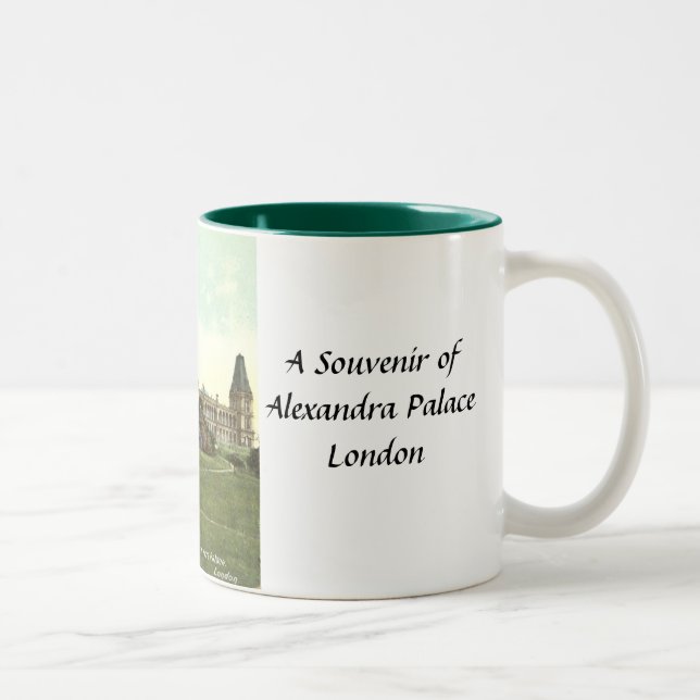 Alexandra Palace Souvenir Tasse (Rechts)