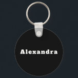 Alexandra Schlüsselanhänger<br><div class="desc">Schlüsselger mit Namen Alexandra</div>