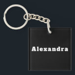 Alexandra Schlüsselanhänger<br><div class="desc">Schlüsselger mit Namen Alexandra</div>