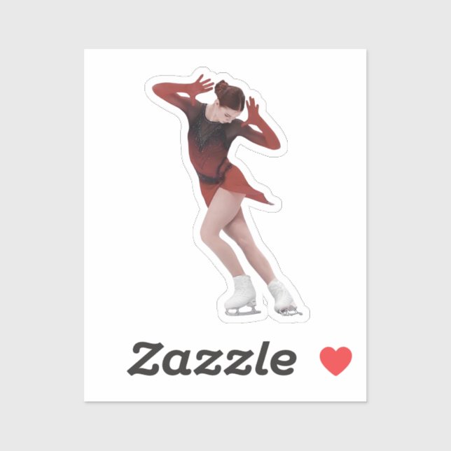 Alexandra Trusova Frida Aufkleber (Blatt)