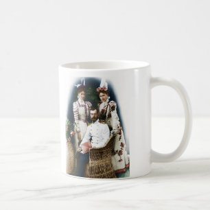 Alexandra und Alexei, Alexandra, Nicholas II, Ella Kaffeetasse