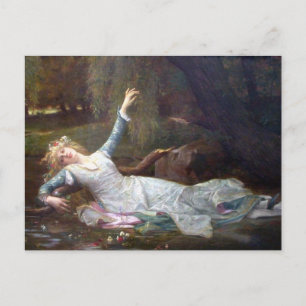 Alexandre Cabanel - Ophelia Postkarte