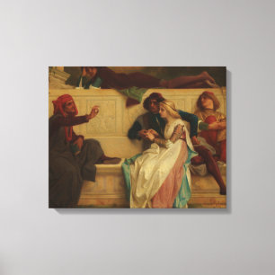 Alexandre Cabanel Premium Wrapped Canvas (Glanz) Leinwanddruck