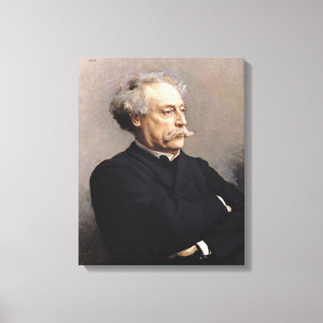 Alexandre Dumas Fils 1886 Leinwanddruck (Vorderseite)