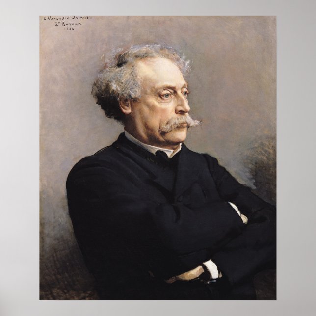 Alexandre Dumas Fils 1886 Poster (Vorne)
