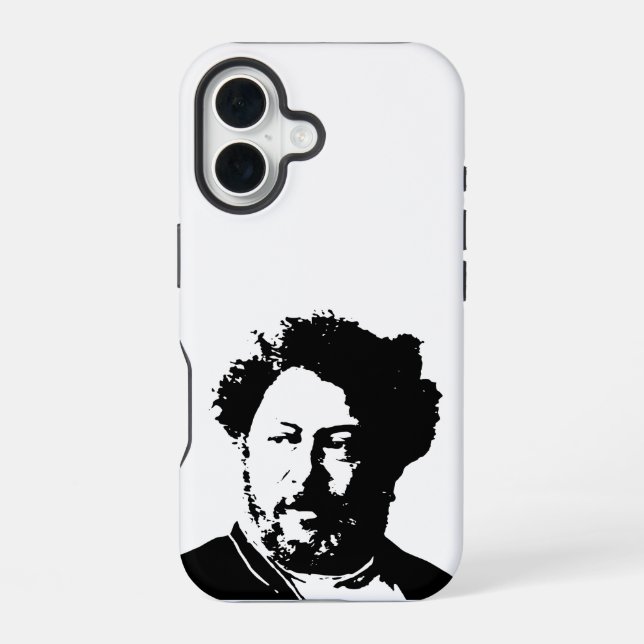 Alexandre Dumas iPhone 16 Hülle (Rückseite)