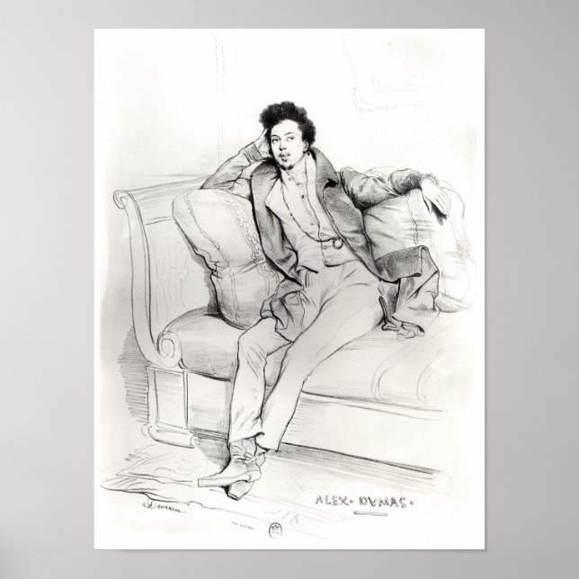 Alexandre Dumas Pere Poster (Vorne)