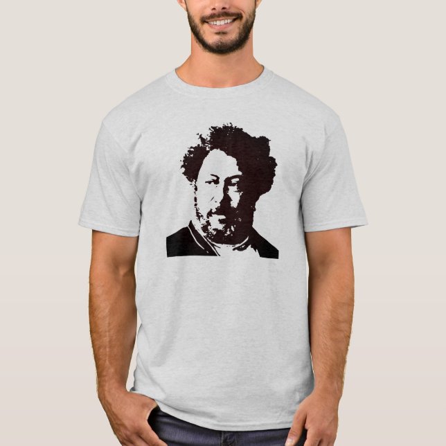 Alexandre Dumas T-Shirt (Vorderseite)
