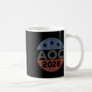 Alexandria 2028, Retro A.ocasio Cortez für den Vor Kaffeetasse