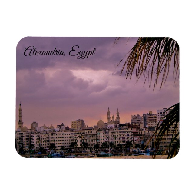 Alexandria, Ägypten Magnet (Horizontal)