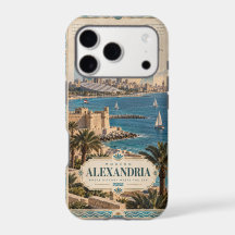 Alexandria Ägypten Mittelmeer Kunst iPhone Hülle
