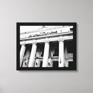 Alexandria Gebäude Leinwanddruck