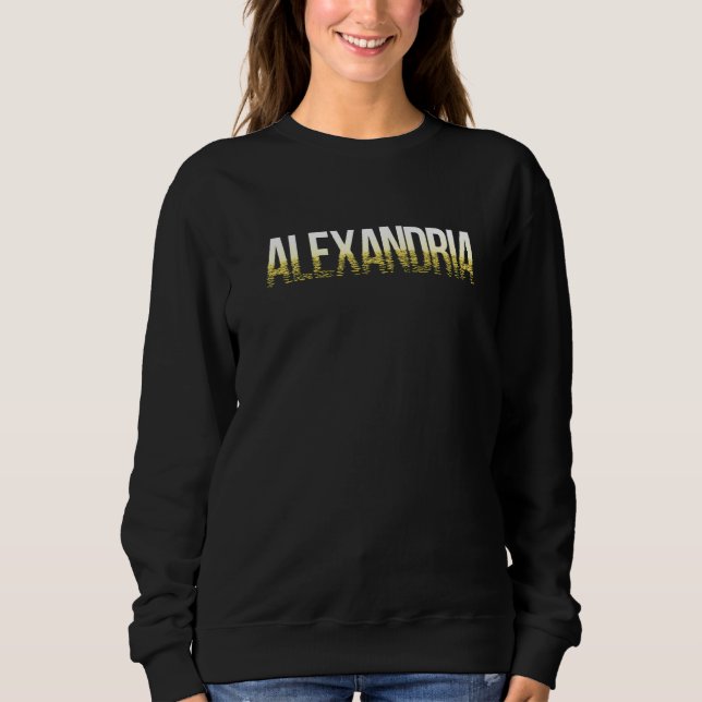Alexandria Louisiana Summer Sweatshirt (Vorderseite)