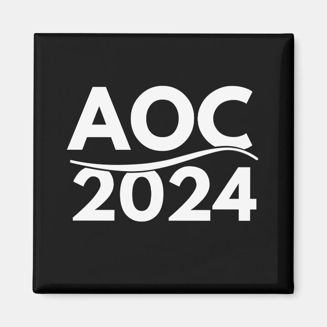 alexandria ocasio cortez 2024, aoc 2024, aoc magnet (Vorne)