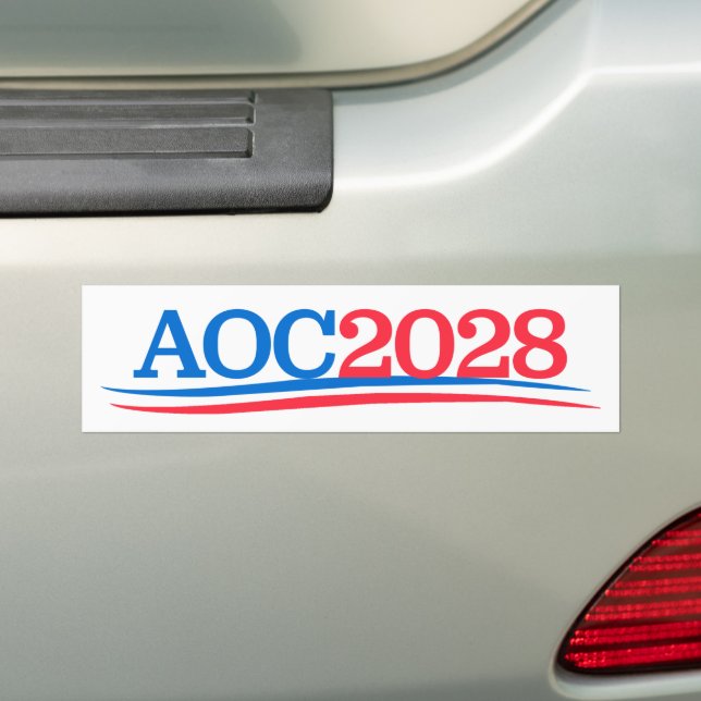 Alexandria Ocasio-Cortez AOC 2028 Autoaufkleber (Auf Auto)