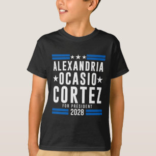 Alexandria Ocasio Cortez für den Präsidenten 2028, T-Shirt