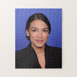 Alexandria Ocasio Cortez Portrait Puzzle