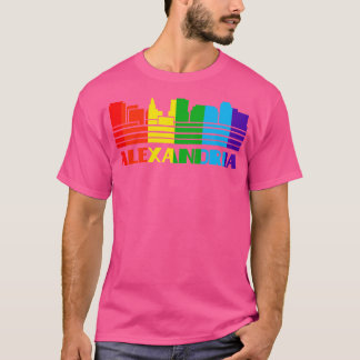Alexandria Pride Alexandria LGBT Geschenk LGBTQ U T-Shirt