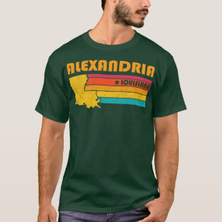 Alexandria Vintage Souvenir mit abgenutztem Look T-Shirt