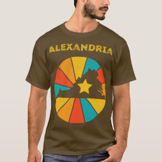 Alexandria Virginia Vintag Distressed Souvenir 1 T-Shirt